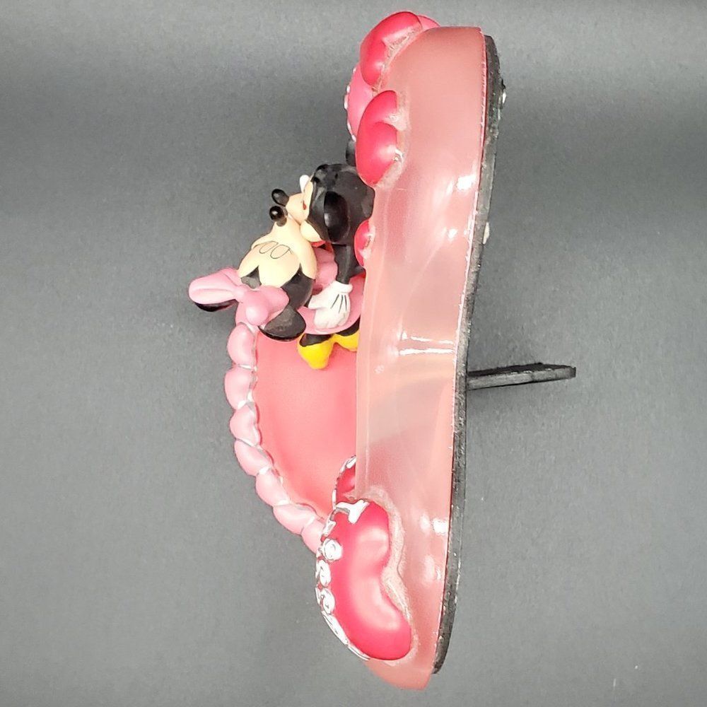 Disney's Mickey & Minnie Kisses Snuggles Hugs Heart 4" X 6" Photo Frame - Picture 5 of 7